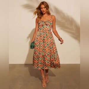 Vici Rochelle Cutout Midi Dress - Size Small